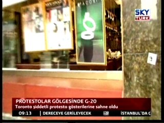 Protestolar Gölgesinde G-20