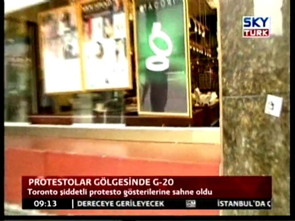 Protestolar Gölgesinde G-20