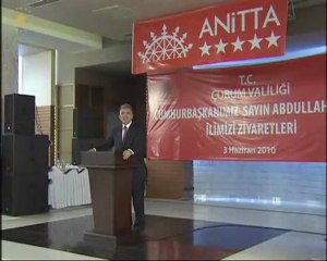 Cumhurbaşkanı Gül'ün Çorum'u Ziyareti-1