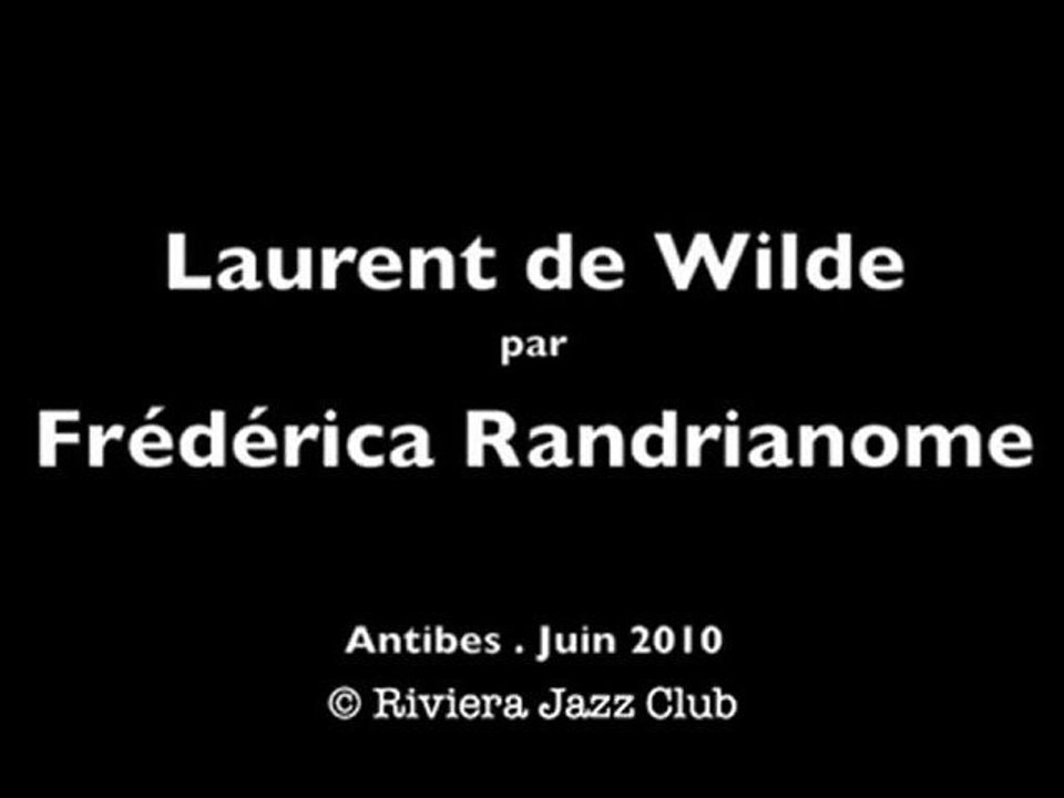 Laurent de Wilde par Frédérica Randrianome pour RJC