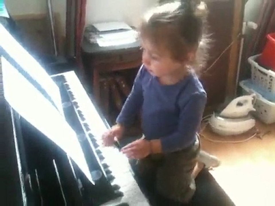 Je joue du piano