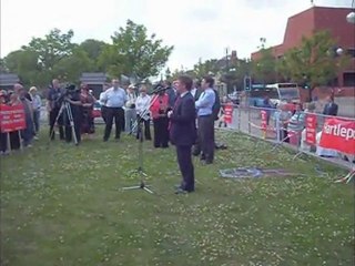 David Miliband and Iain Wright