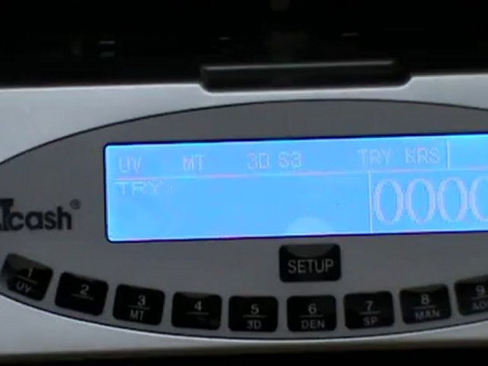 Teknosay CTcash DP530 Dolphin Para Sayma Makinası.