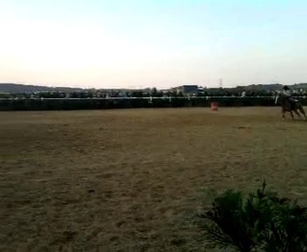 Barrel Racing avec Caramel