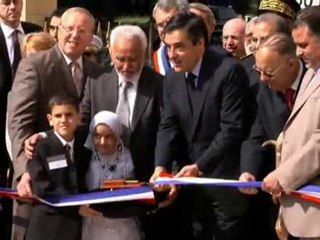 Fillon inaugure la Mosquée d'Argenteuil