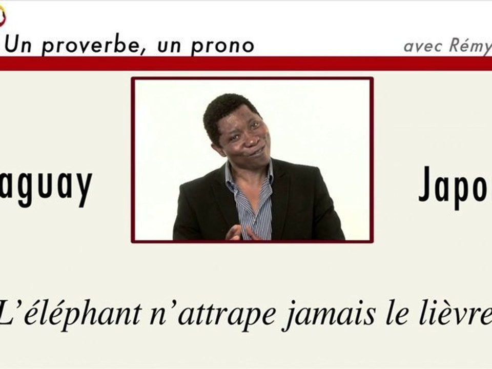Un proverbe, un prono : Paraguay-Japon (29 juin)