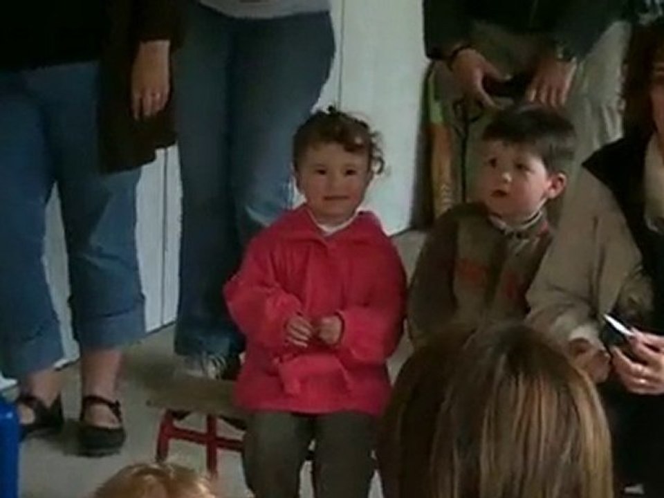 garderie louise et son voisin de banc -2010