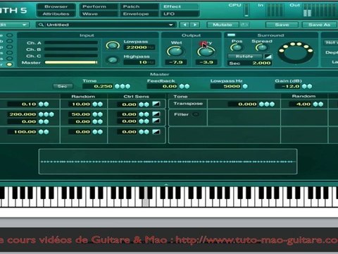 MAO TUTORIEL GRATUIT : ABSYNTH 5 NATIVE INSTRUMENTS
