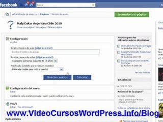 Como crear una Pagina en Facebook