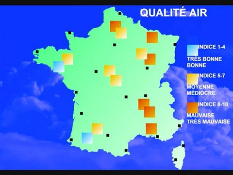 Météo 29 juin 2010: Ozone, canicule? et orages
