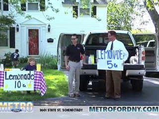 Metro Ford June Lemonade Commercial-Schenectady NY