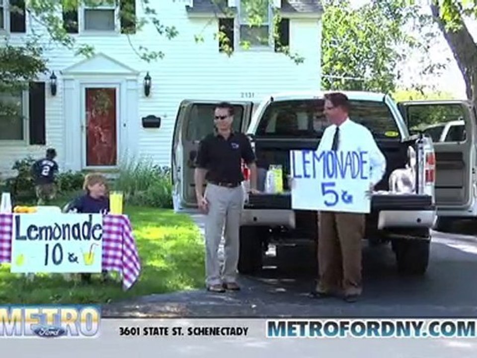 Metro Ford June Lemonade Commercial-Schenectady NY