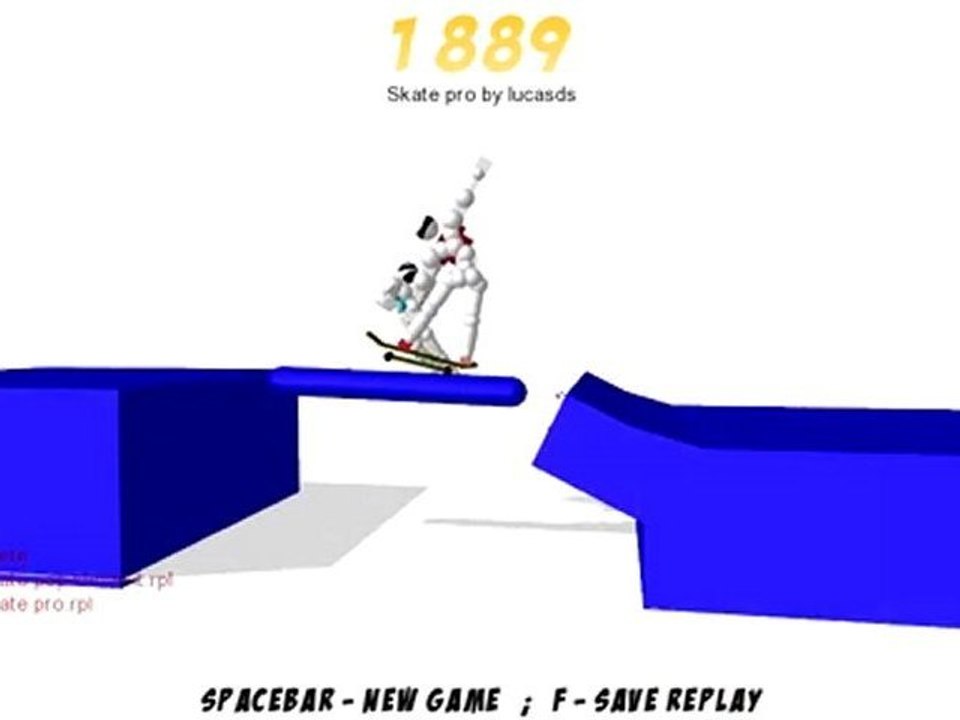 Toribash : Skate débutant