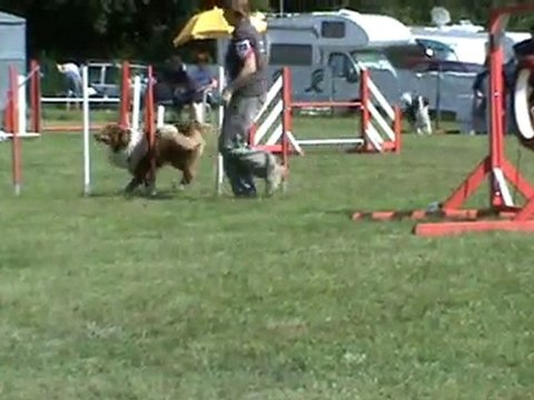 Moulins 2010 Cécile jumping