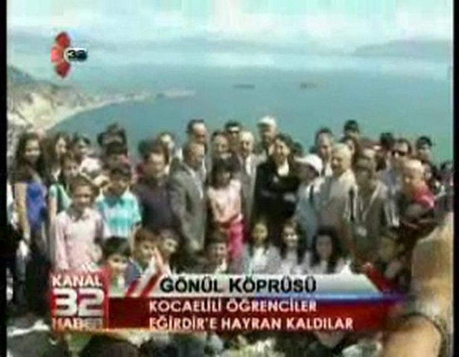 Kocaeli Gönül Köprüsü Öğrencileri Eğirdir'e Hayran Kaldılar.