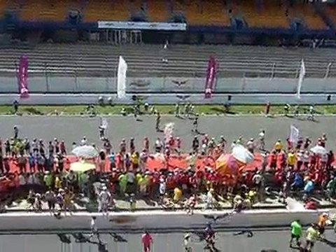 24 h du mans rollers 2010 , quelques minutes avant le départ