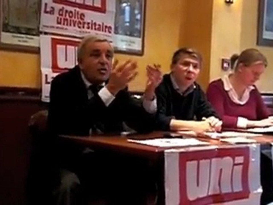 Rentrée 2009-2010 de l'UNI Vendée - Armel Pécheul