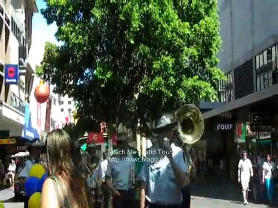 Police Band Singing I Scream - Adelaide - TMWT