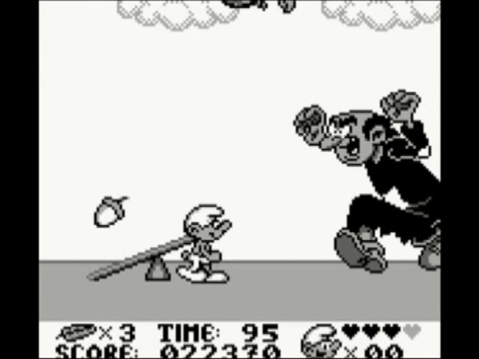 LES SCHTROUMPFS - GAME BOY