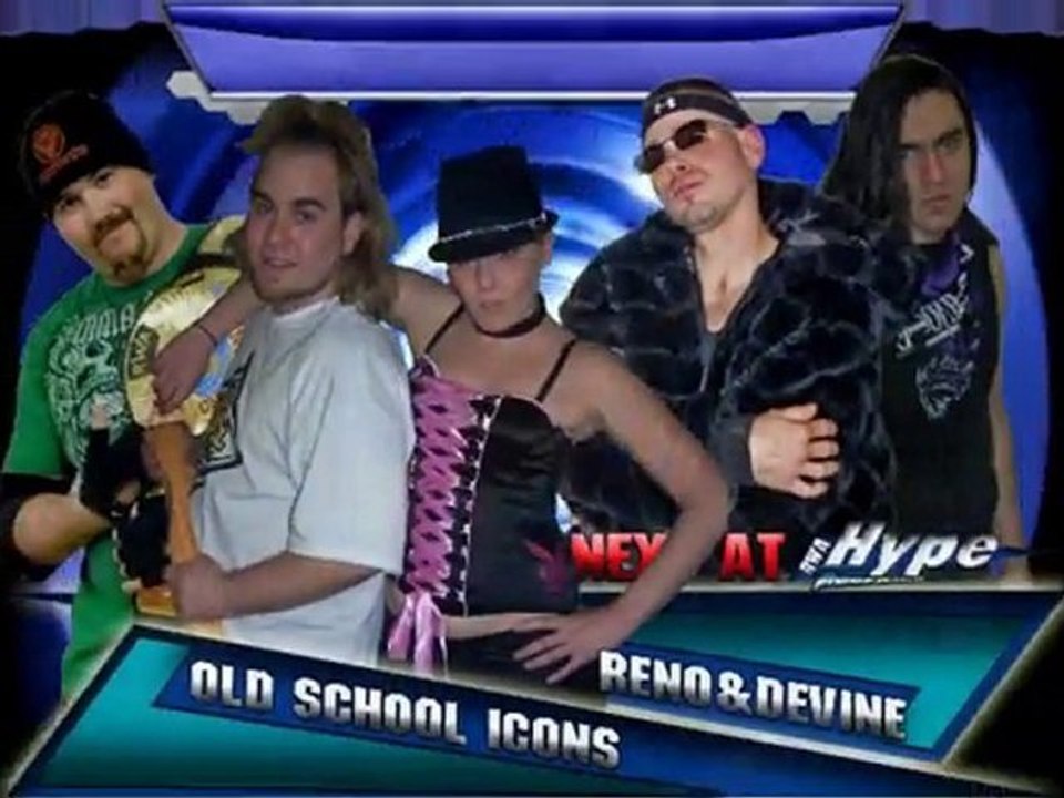 RWA Hype 6/6/10 Match 3  Old School Icons -vs- Reno & Devine