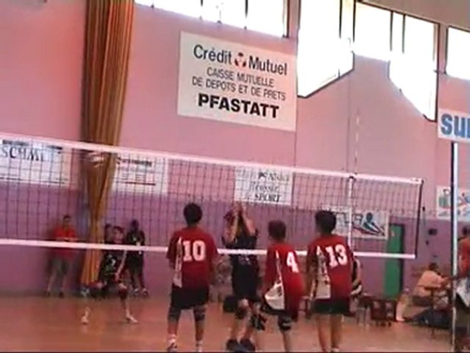 Poule finale BG Pfastatt 2007: Asnieres volley 92 partie 1