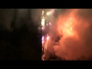Le finale avec le sublime spectacle pyrotechnique