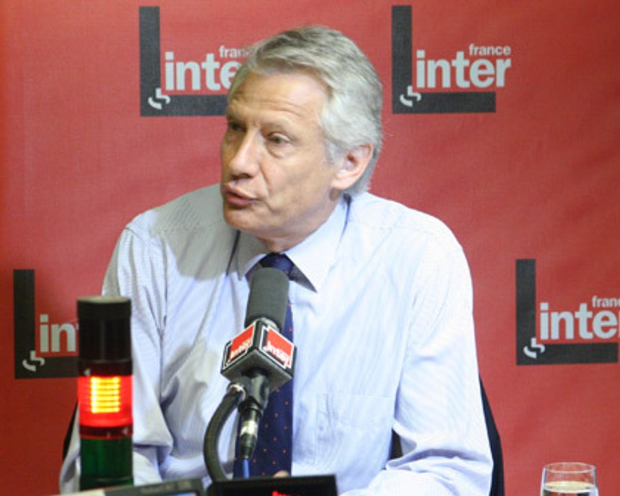 Dominique de Villepin - France Inter