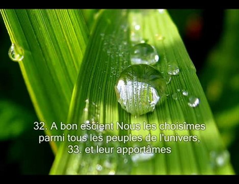 Le saint Coran Sourate 44 la fumée (Ad-Dukhan)