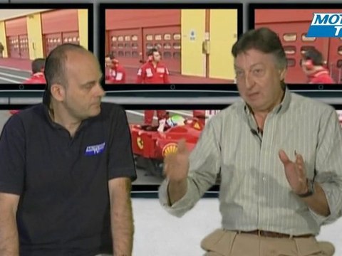 Debriefing F1 GP Europe Accident Webber (1/3)