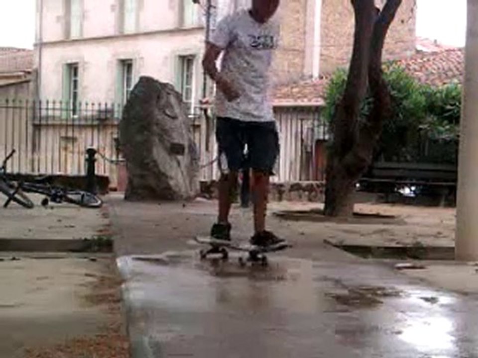 Kickflip first try