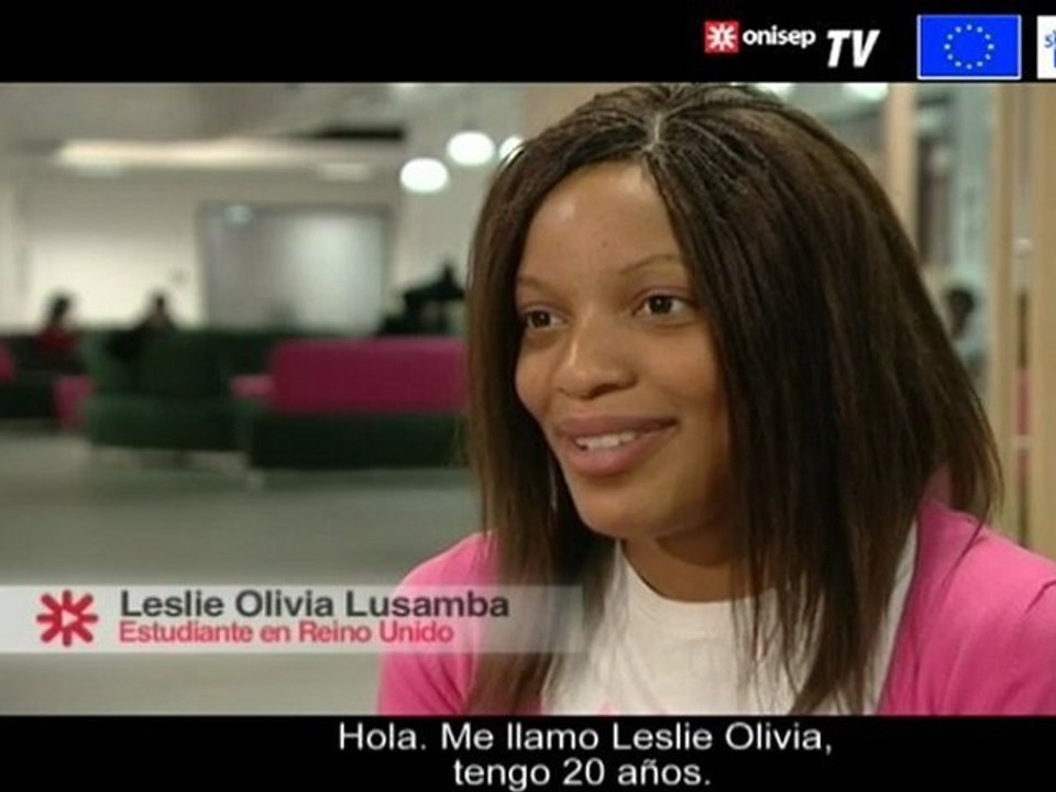 Leslie Olivia Lusamba, estudiante francesa en el Reino Unido