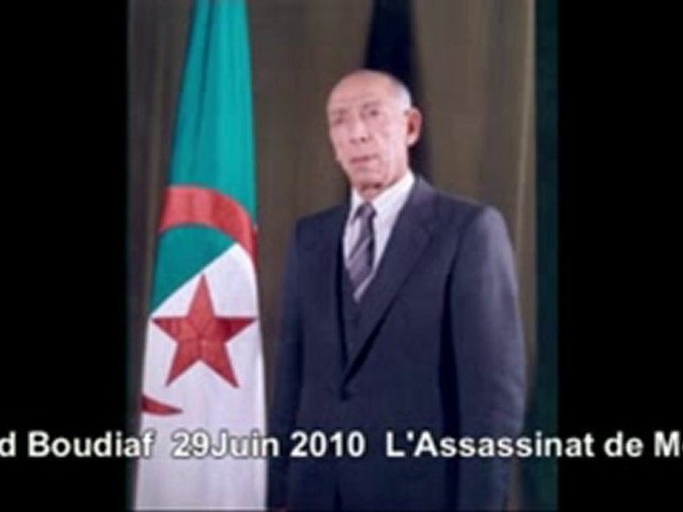 18 Ans Dèja Assasinat du Président Algérien Mohamed Boudiaf