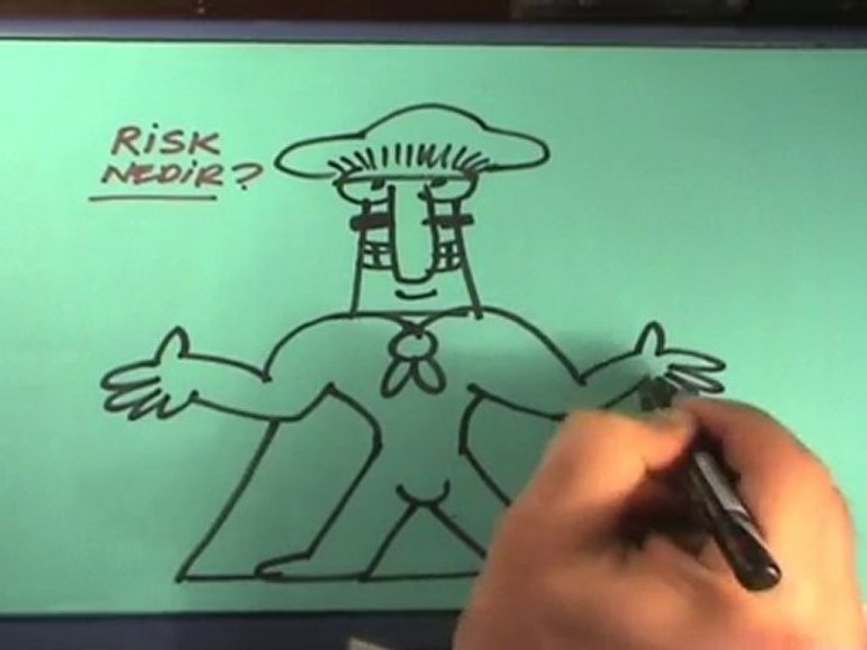 how to draw cartoon / Akın Çavdarlı / Canlıkatür  / Risk /