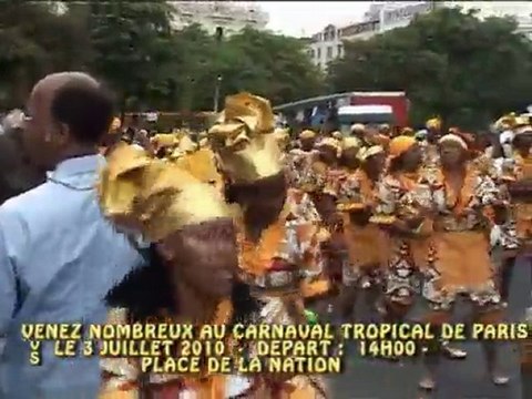 Carnaval Tropical de Paris 2010 Samedi 3 juillet - Agence KS