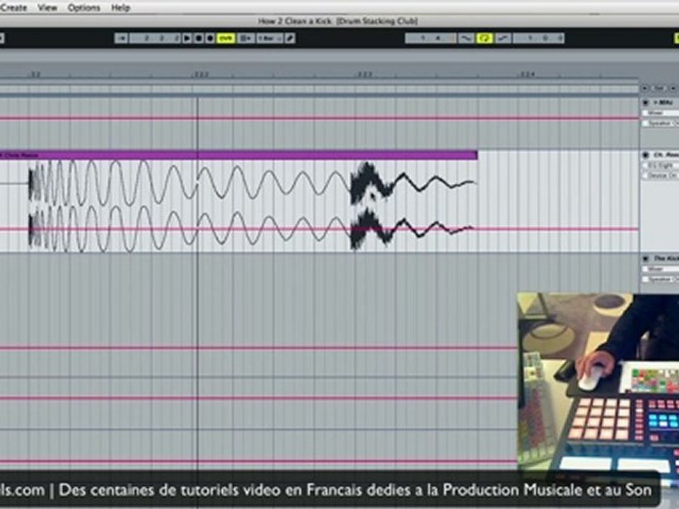 ▄ █ ▄ █ ▄ Sampler et isoler un Son de KICK issu d'un Disque