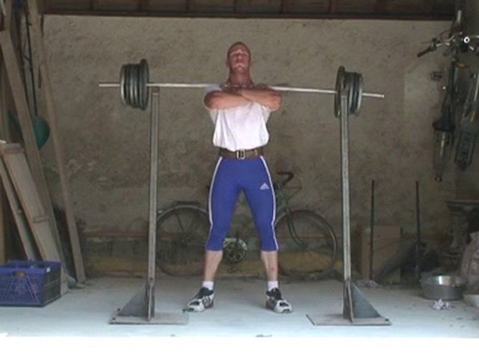 squatt avant  6*130(junior 1 prepa monde)