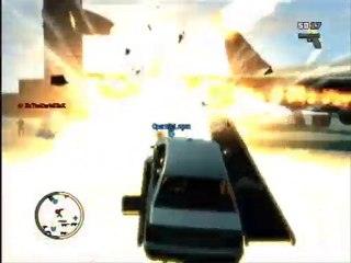 Stunt GTA IV entre amis.
