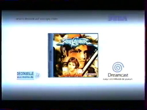 PUB Soul Calibur Dreamcast SEGA Décembre 1999
