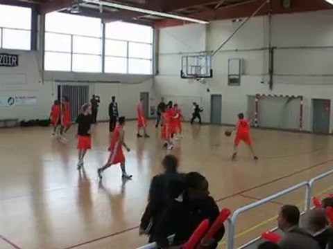 Finale basket Ozoir / Noisy le grand 3eme div région Cadet