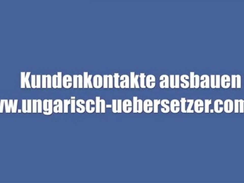 Übersetzer UNGARISCH - ungarische Übersetzung