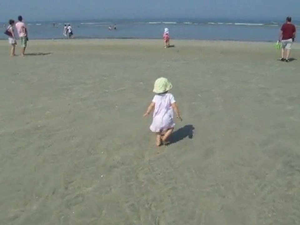 on arrive vers l'eau