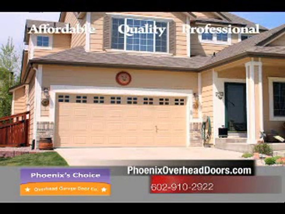Phoenix's Choice Overhead Garage Door Repair Co 602-910-2922