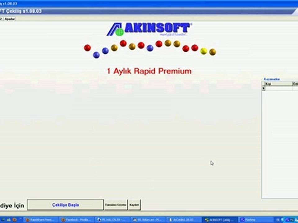 Rapid Premium cekilisi