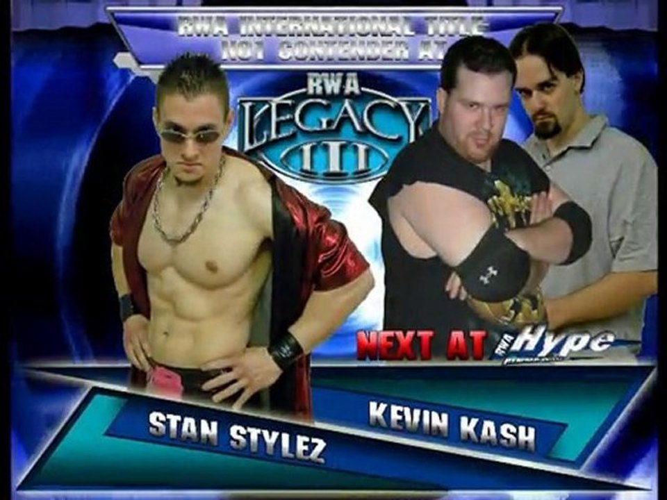 RWA Hype 6/6/10 Match 6 Stan Stylez -vs- Kevin Kash