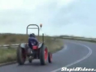 Il trattore da corsa