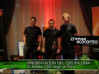 ADOBE PRESENTO EN EL PERU EL CS5