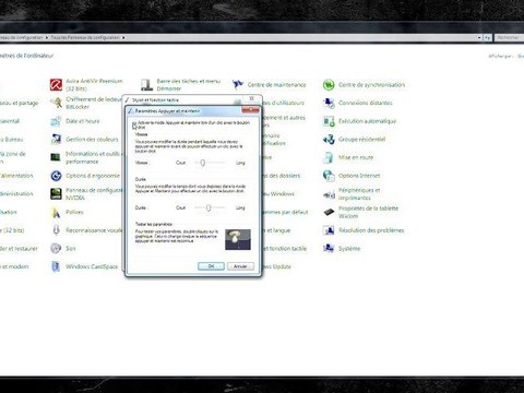 Astuce Wacom & Windows Vista ou Seven