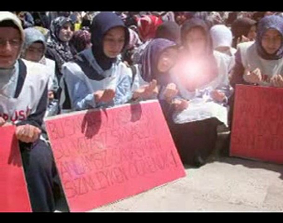 Basörtüsü Zulmu Klipleri   Karanfile Agit