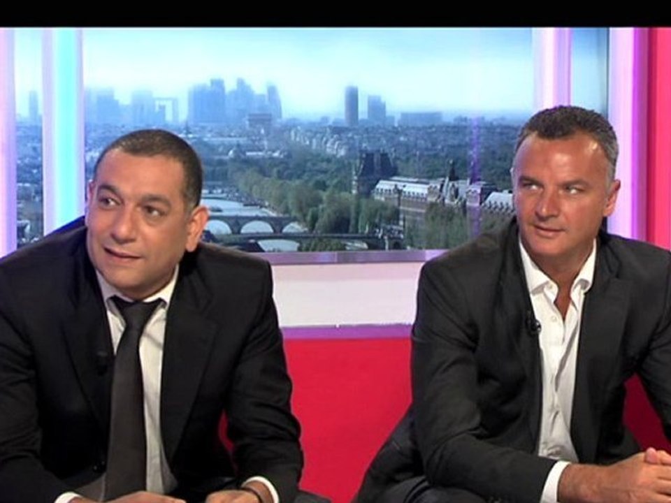 Farid MOKART (FRED&FARID) et Hugues PIETRINI (ORANGINA)