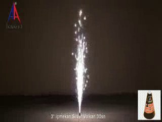 3" Dış Mekan Silver Volkan ( 30 Sn. )